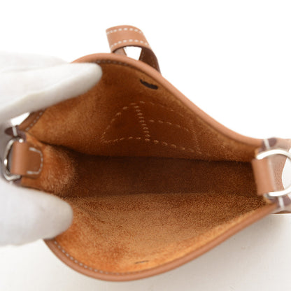 エブリンTPM トリヨン ゴールド シルバー金具 K刻印 ロングストラップ ショルダーバッグ