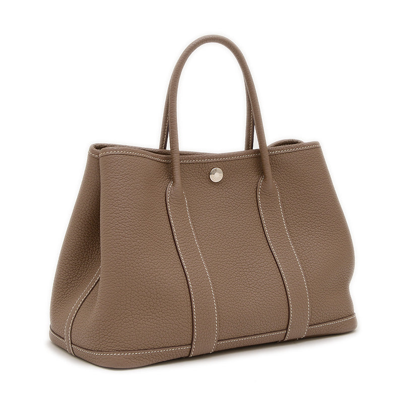 ガーデンパーティTPM 30 ネゴンダ エトゥープ C刻印 トートバッグ