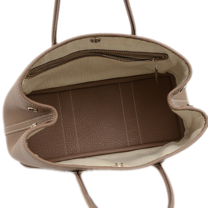 ガーデンパーティTPM 30 ネゴンダ エトゥープ C刻印 トートバッグ