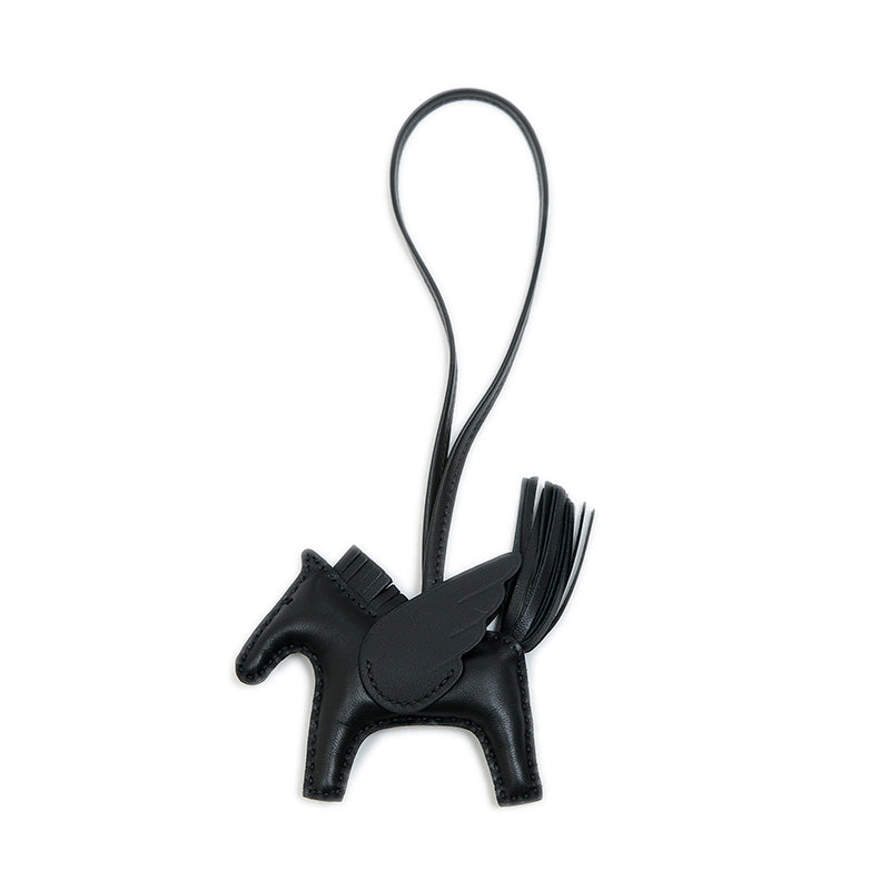 ロデオ ペガサスPM バッグチャーム ソーブラック K刻印 バッグチャーム