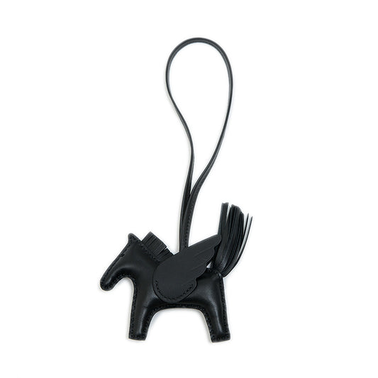 ロデオ ペガサスPM バッグチャーム ソーブラック K刻印 バッグチャーム