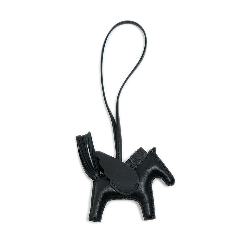 ロデオ ペガサスPM バッグチャーム ソーブラック K刻印 バッグチャーム