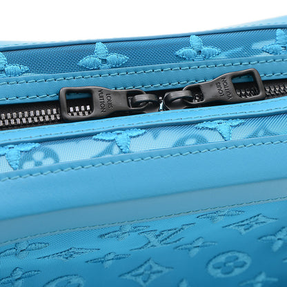 モノグラム シースルー ソフトトランク ショルダーバッグ ターコイズ M45074 ショルダーバッグ