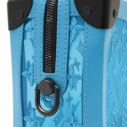 モノグラム シースルー ソフトトランク ショルダーバッグ ターコイズ M45074 ショルダーバッグ