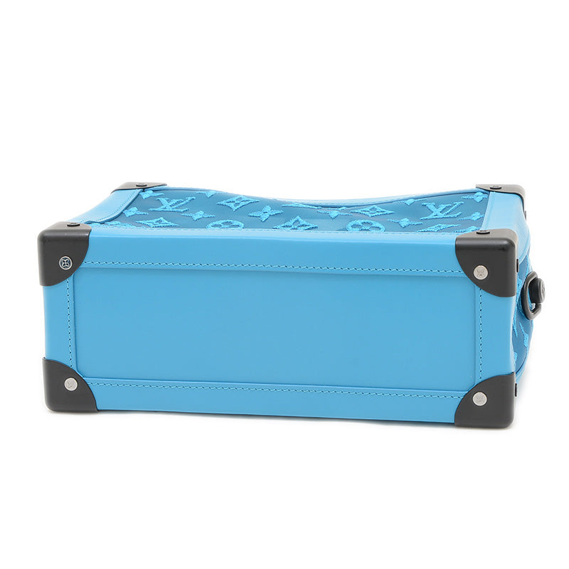 モノグラム シースルー ソフトトランク ショルダーバッグ ターコイズ M45074 ショルダーバッグ