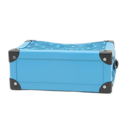 モノグラム シースルー ソフトトランク ショルダーバッグ ターコイズ M45074 ショルダーバッグ