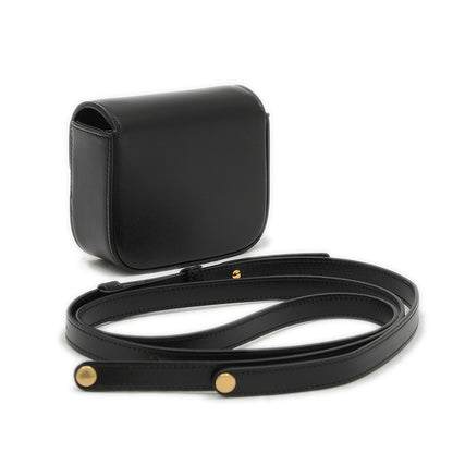 トリオンフ ミニ クロード ショルダーバッグ カーフスキン ブラック 10I513DPV ショルダーバッグ