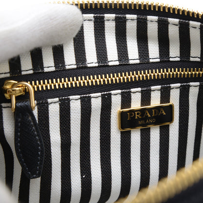 カナパ ポーチ キャンバス ブラック 1NA693 アクセサリーポーチ