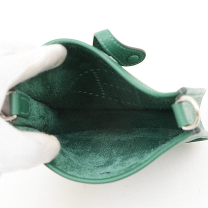 エブリンTPM トリヨン ヴェールモワイヤン シルバー金具 K刻印 ロングストラップ ショルダーバッグ