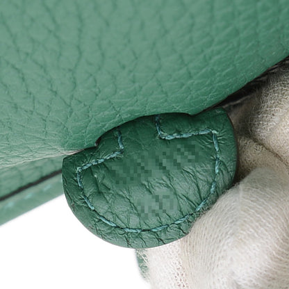 エブリンTPM トリヨン ヴェールモワイヤン シルバー金具 K刻印 ロングストラップ ショルダーバッグ