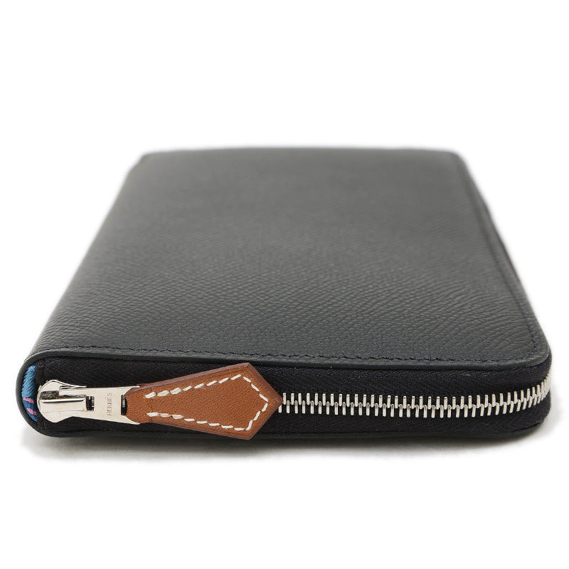 アザップロング シルクイン 長財布 エプソン ブラック K刻印 長財布