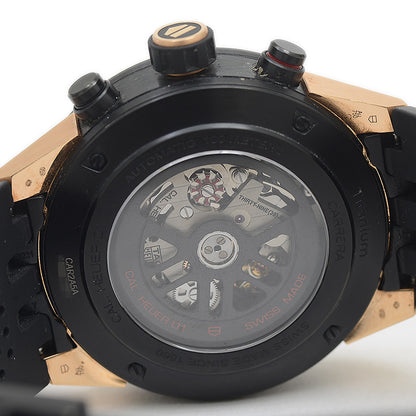 カレラ クロノグラフ キャリバー ホイヤー01 チタン/K18PG CAR2A5A オートマ 腕時計