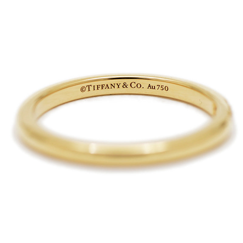 クラシックバンド リング 3Pダイヤ K18YG #14 リング・指輪