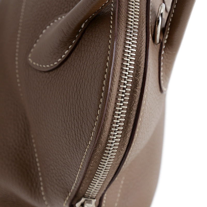 ボリード31 トリヨン エトゥープ シルバー金具 A刻印 ハンドバッグ