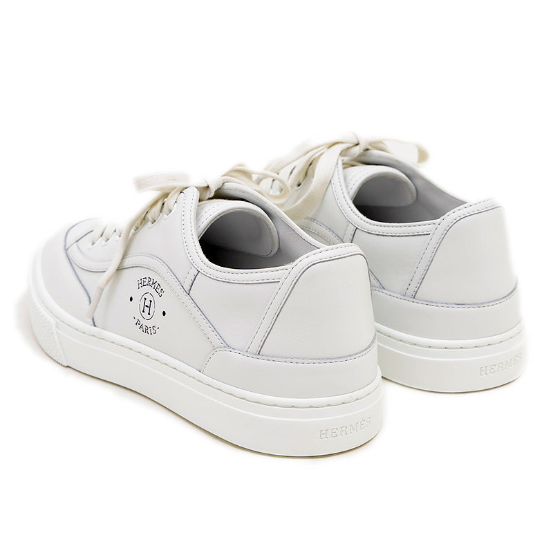 ゲット スニーカー レザー ホワイト レディース 37.5サイズ スニーカー