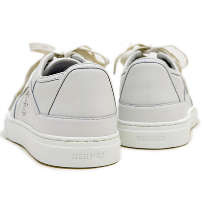 ゲット スニーカー レザー ホワイト レディース 37.5サイズ スニーカー