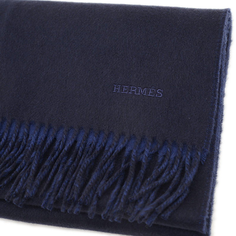 マフラー レクトヴェルソ カシミヤ マリン/ブルーテュルカン マフラー