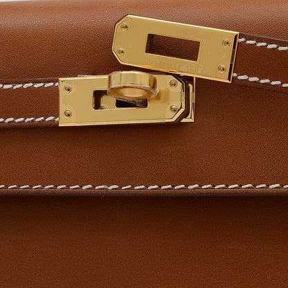 ケリー25 外縫い バレニアフォーブル フォーブ ゴールド金具 W刻印 ハンドバッグ