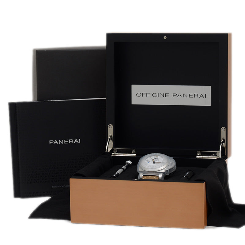 ルミノール マリーナ 1950 3デイズ アッチャイオ 白文字盤 PAM01523 メンズ 腕時計