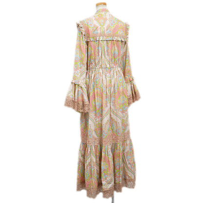 フォークロア マキシワンピース コットン マルチカラー 704251 42サイズ ワンピース