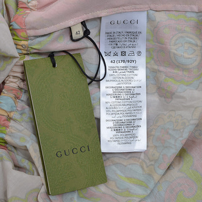 フォークロア マキシワンピース コットン マルチカラー 704251 42サイズ ワンピース