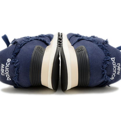 スニーカー ニューバランスコラボ 574 Denim Colonial ネイビー レディース 38サイズ スニーカー