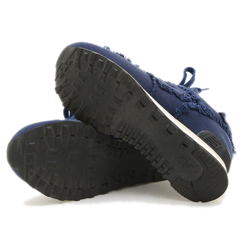 スニーカー ニューバランスコラボ 574 Denim Colonial ネイビー レディース 38サイズ スニーカー