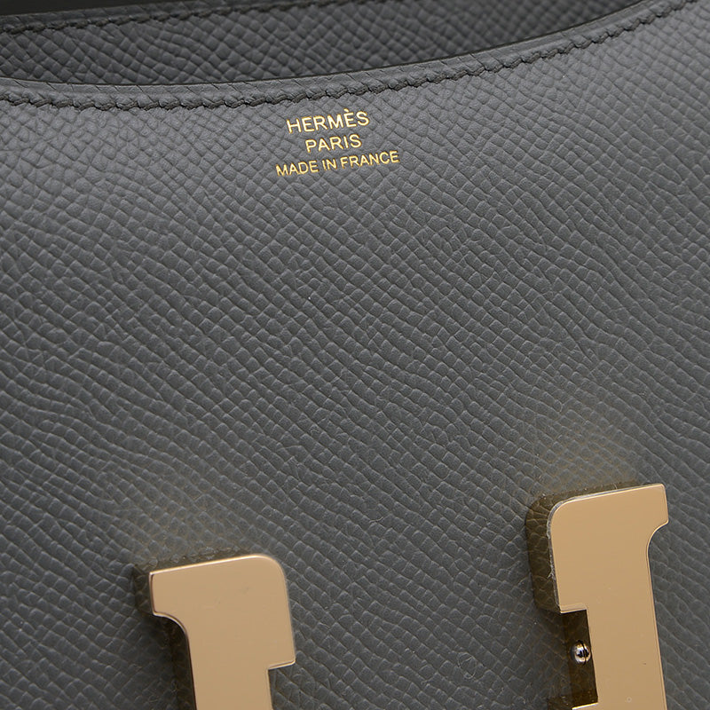 コンスタンス ミニ 18 ミロワール エプソン ヴェールアマンド ゴールド金具 K刻印 ショルダーバッグ