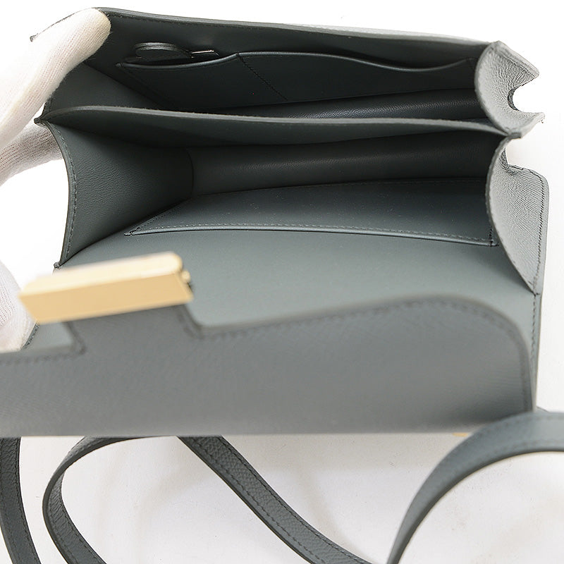 コンスタンス ミニ 18 ミロワール エプソン ヴェールアマンド ゴールド金具 K刻印 ショルダーバッグ