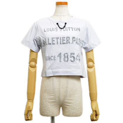 ステンシル シグネチャークロップトップ 半袖Tシャツ コットン 1AGQFG XXSサイズ 半袖Ｔシャツ