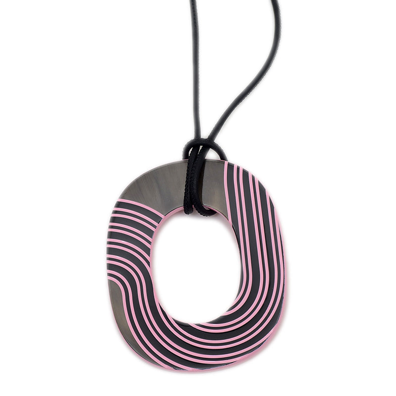 イスムポップ PM ネックレス バッファローホーン ローズフィーバー ピンク ネックレス