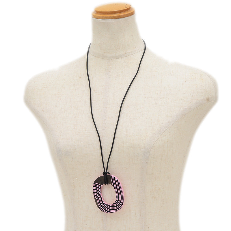 イスムポップ PM ネックレス バッファローホーン ローズフィーバー ピンク ネックレス