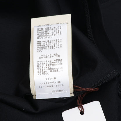 刺繍 Tシャツ 半袖 Palefroi/パルフロワ コットン ブラック H5H4625DC #36 25AW 半袖Ｔシャツ
