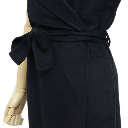 ジレ カシミヤ ブラック レディース 34サイズ 4E0177DC ベスト