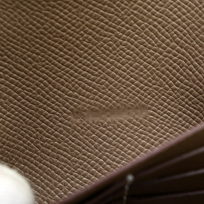 コンスタンストゥーゴー エプソン エトゥープ シルバー金具 W刻印 長財布