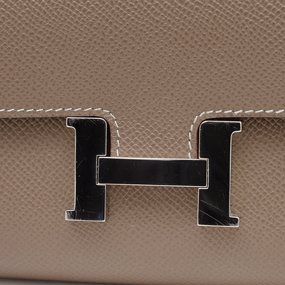 コンスタンストゥーゴー エプソン エトゥープ シルバー金具 W刻印 長財布