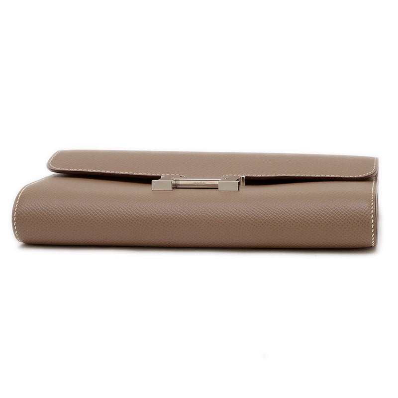 コンスタンストゥーゴー エプソン エトゥープ シルバー金具 W刻印 長財布