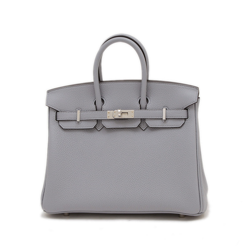 バーキン25 トゴ グリパンタン シルバー金具 K刻印 ハンドバッグ