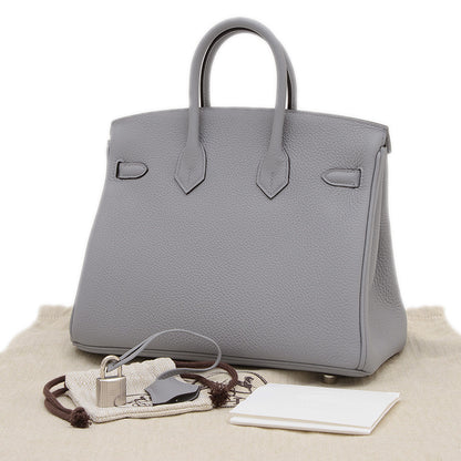 バーキン25 トゴ グリパンタン シルバー金具 K刻印 ハンドバッグ