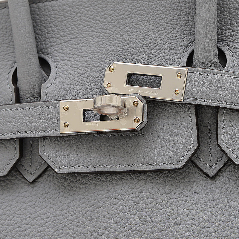 バーキン25 トゴ グリパンタン シルバー金具 K刻印 ハンドバッグ