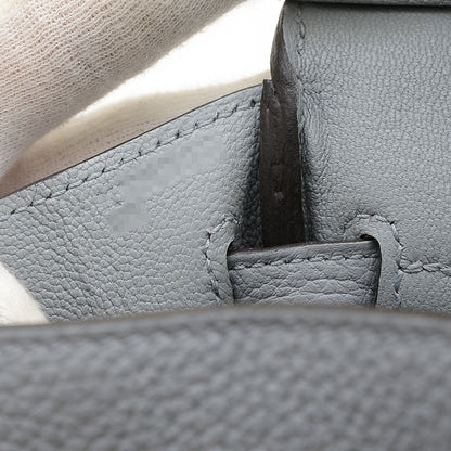 バーキン25 トゴ グリパンタン シルバー金具 K刻印 ハンドバッグ