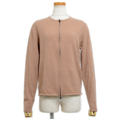 カーディガン カシミヤ ベージュ レディース LAサイズ スターマーク品 カーディガン