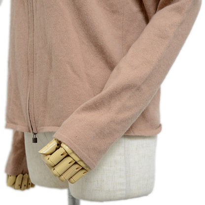 カーディガン カシミヤ ベージュ レディース LAサイズ スターマーク品 カーディガン