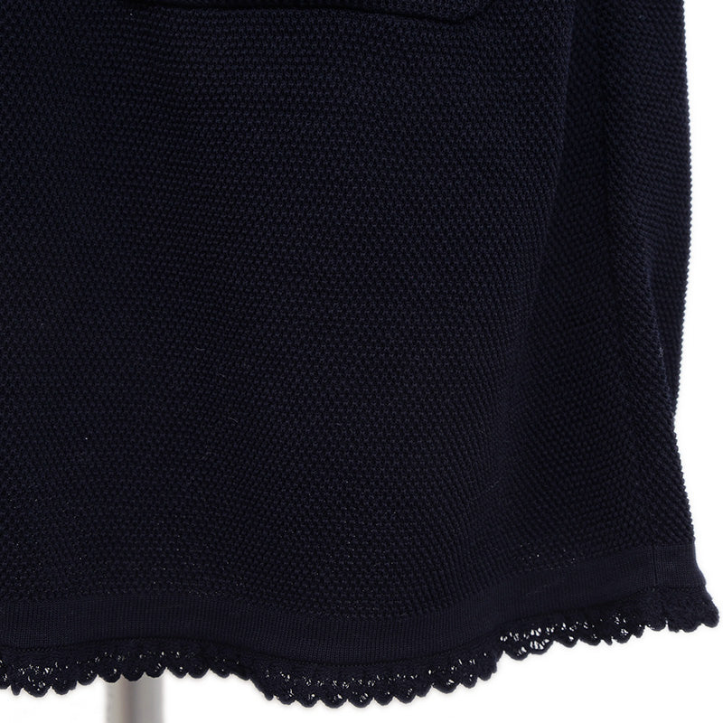 スカート ココマークボタン コットン ネイビー 40サイズ スカート