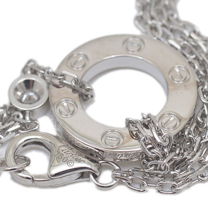 ラブ サークル ブレスレット ダイヤ K18WG ブレスレット