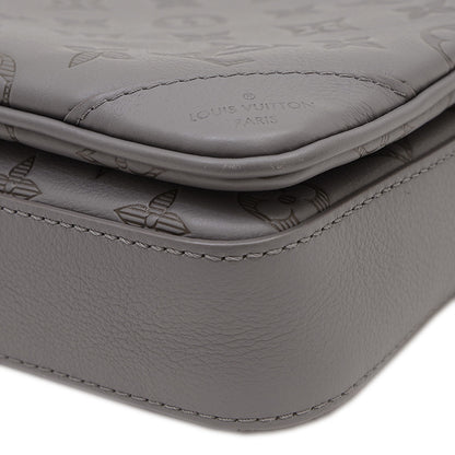 モノグラムシャドウ トリオ メッセンジャー バッグ アンスラサイトグレー M46603 メッセンジャーバッグ