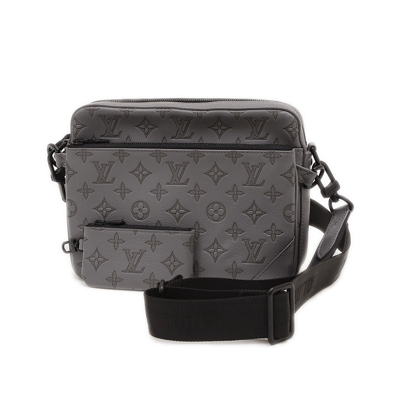 モノグラムシャドウ トリオ メッセンジャー バッグ アンスラサイトグレー M46603 メッセンジャーバッグ