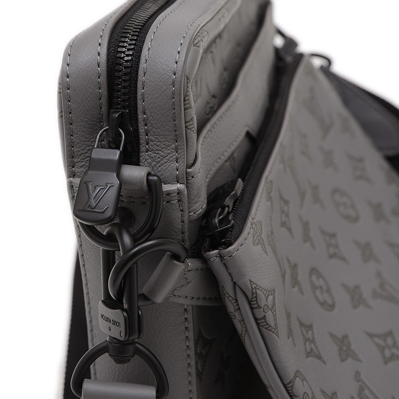 モノグラムシャドウ トリオ メッセンジャー バッグ アンスラサイトグレー M46603 メッセンジャーバッグ