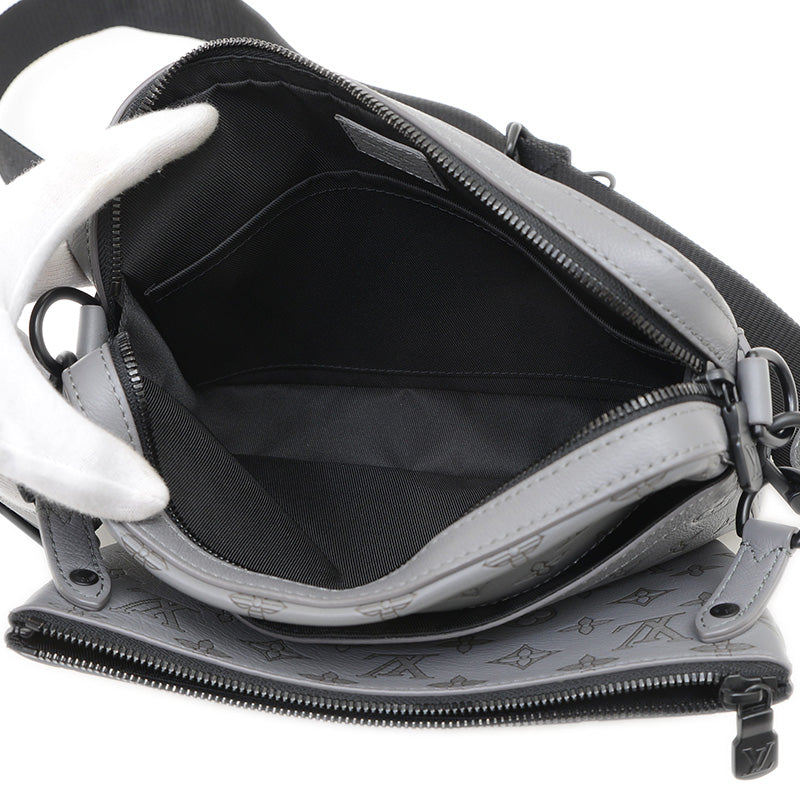 モノグラムシャドウ トリオ メッセンジャー バッグ アンスラサイトグレー M46603 メッセンジャーバッグ