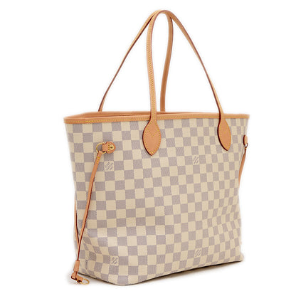 ダミエアズール ネヴァーフルMM トートバッグ ローズバレリーヌ 新型 N40604 トートバッグ